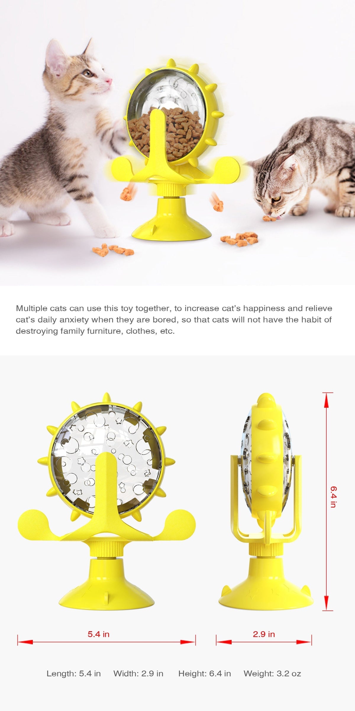 Interactive Pet Toy Slow Feeder