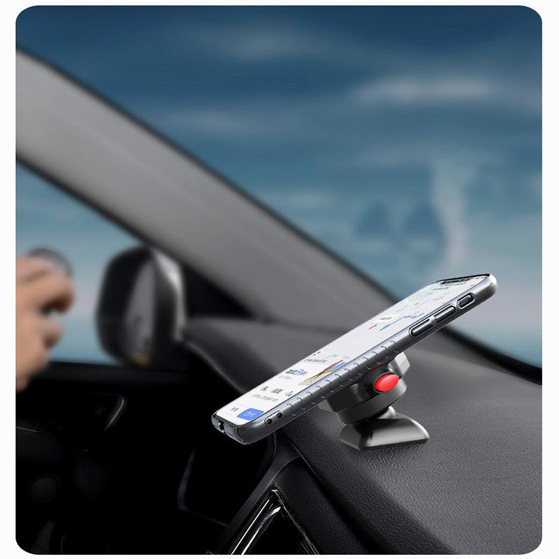 Quick Mount Magnetic Car Dashboard Phone Holder - Image 1