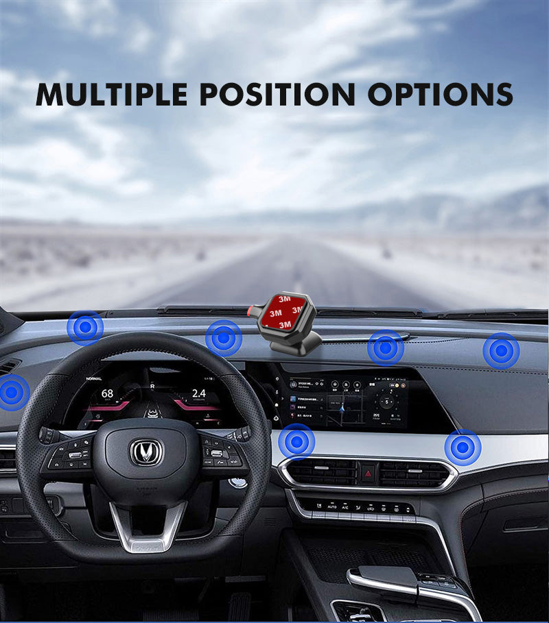 Quick Mount Magnetic Car Dashboard Phone Holder - Image 7