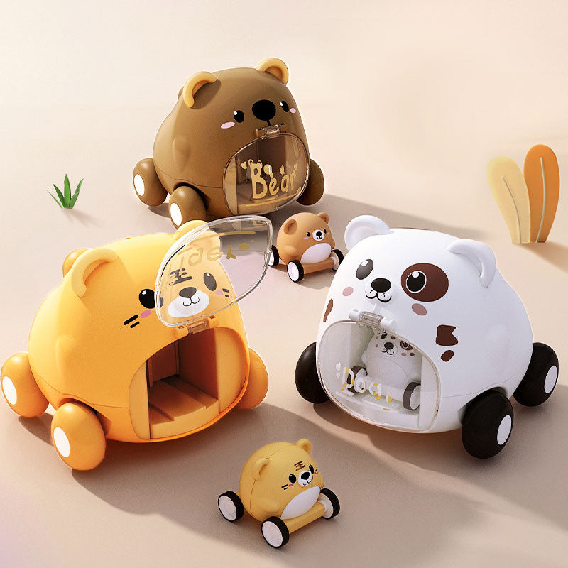 Interactive Baby Cartoon Toy Car - Image 0