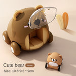 Interactive Baby Cartoon Toy Car