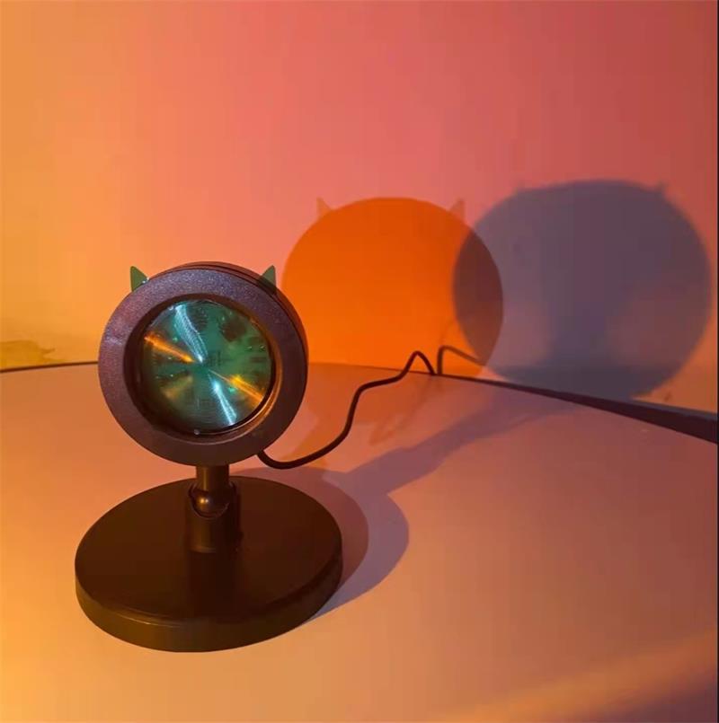 Cat Ears Desk Sunset Lamp - Image 3