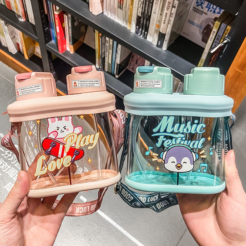 Creative Double-Drink Kids Water Bottle - Image 5