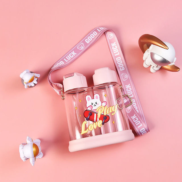 Creative Double-Drink Kids Water Bottle - Image 8