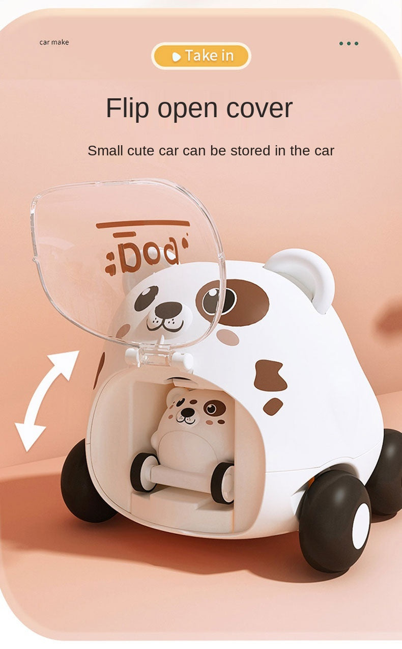 Interactive Baby Cartoon Toy Car