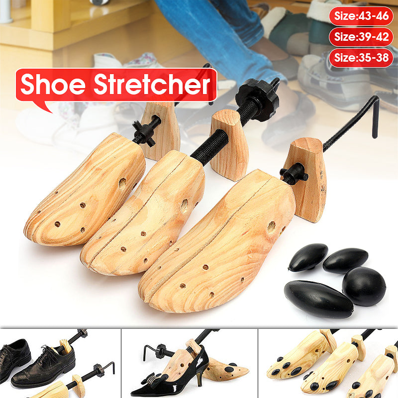 Adjustable Wooden Shoe Stretcher - Image 2