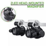 Double Magnifier Led Eye Microscope