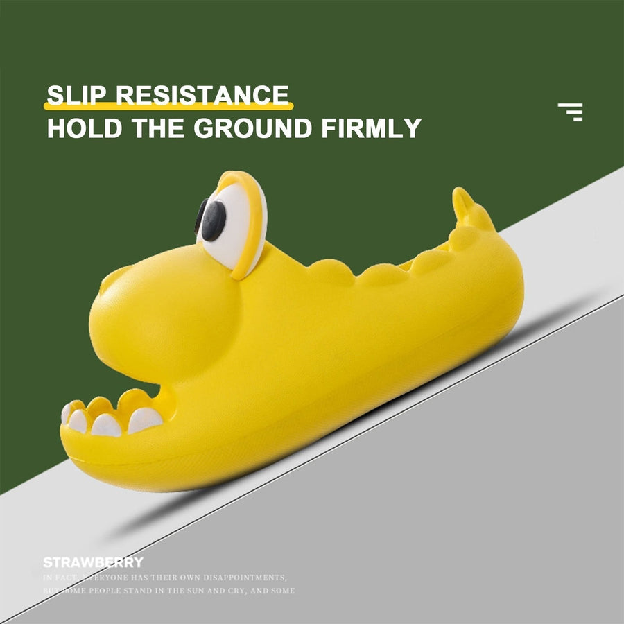 Dinosaur Beach Kids Slippers - Image 1