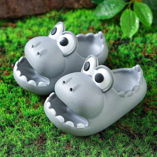 Dinosaur Beach Kids Slippers - Image 3