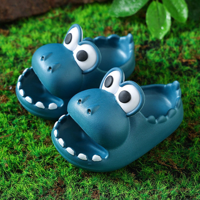 Dinosaur Beach Kids Slippers - Image 4