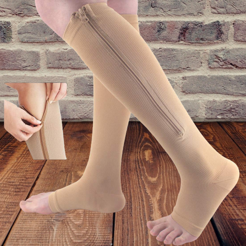 Unisex Knee Length Slim Compression Socks