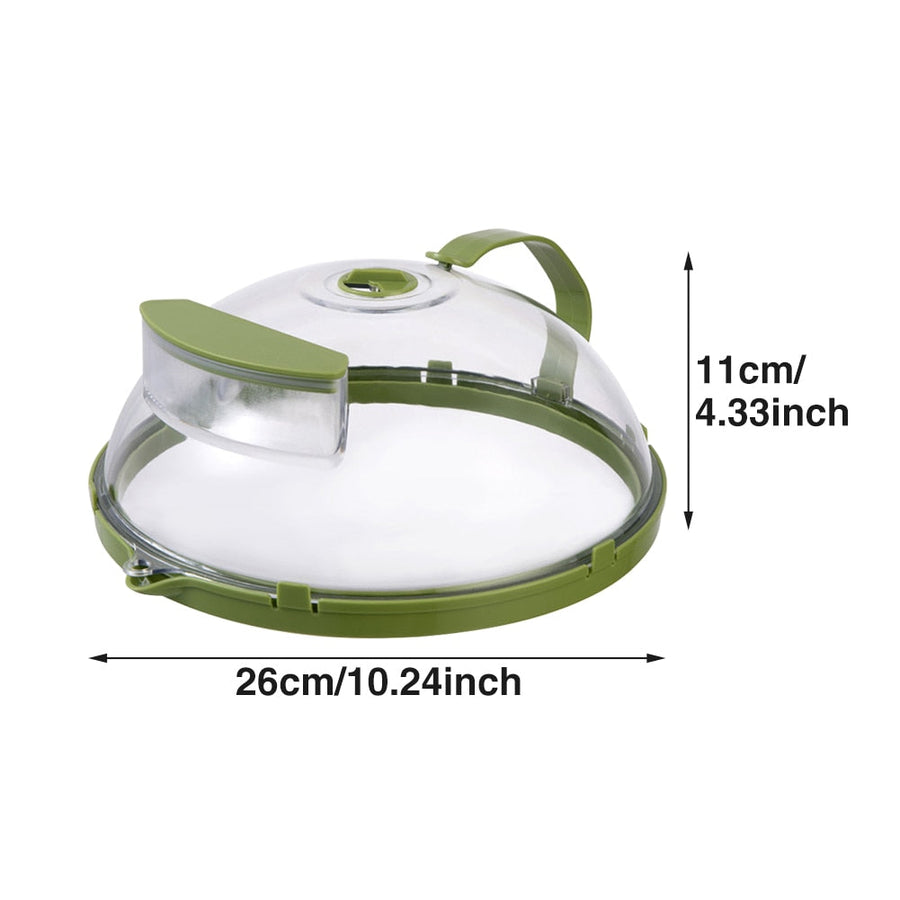 Adjustable Vent Transparent Microwave Cover Lid - Image 7