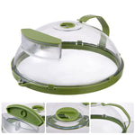 Adjustable Vent Transparent Microwave Cover Lid