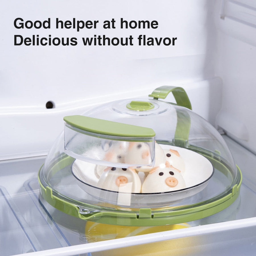 Adjustable Vent Transparent Microwave Cover Lid - Image 4