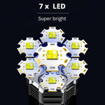 High-Power Rechargeable Super Bright Flashlight