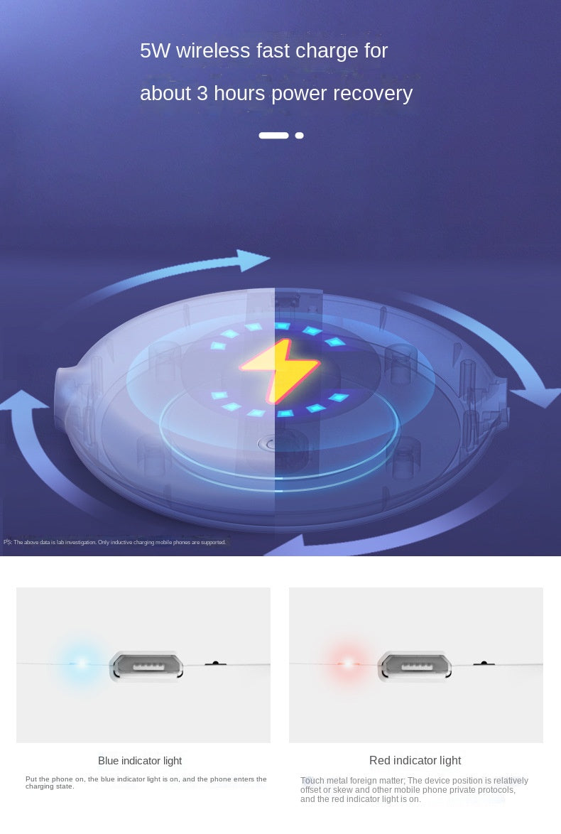 Mini Air Humidifier Wireless Phone Charger - Image 8