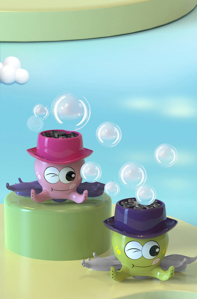 Octopus Automatic Bubble Blower Machine Toy - Image 4