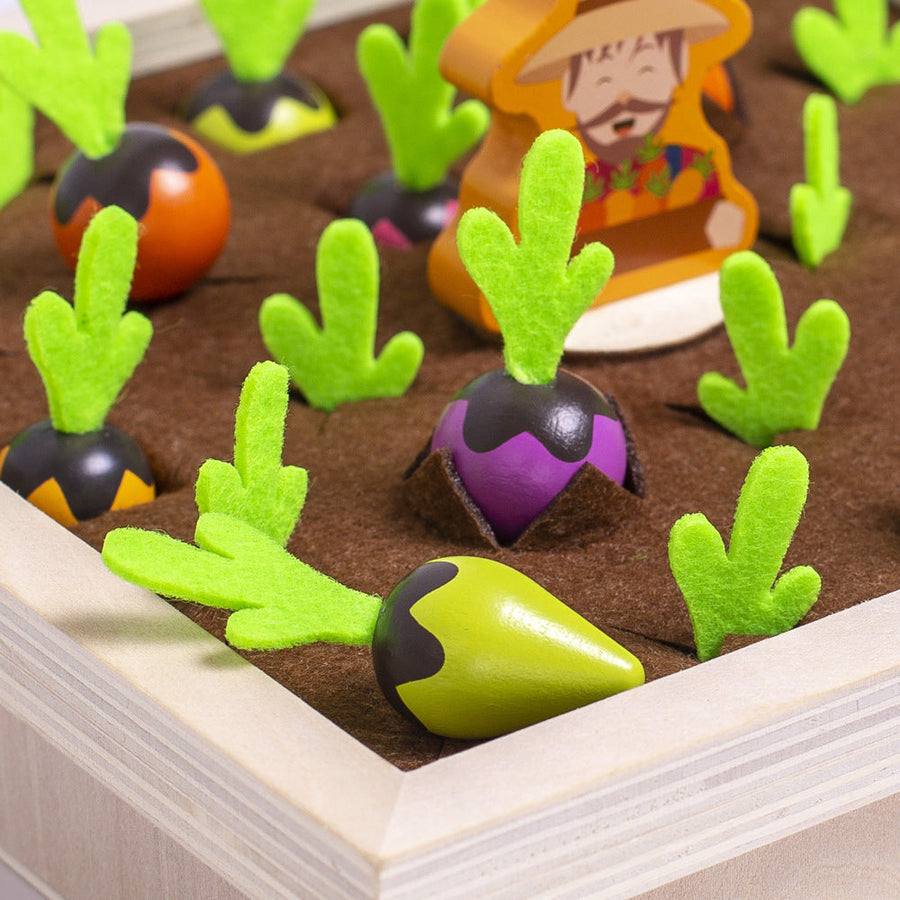 Carrot Picking Wooden Kids Educational Game Toy - Image 5