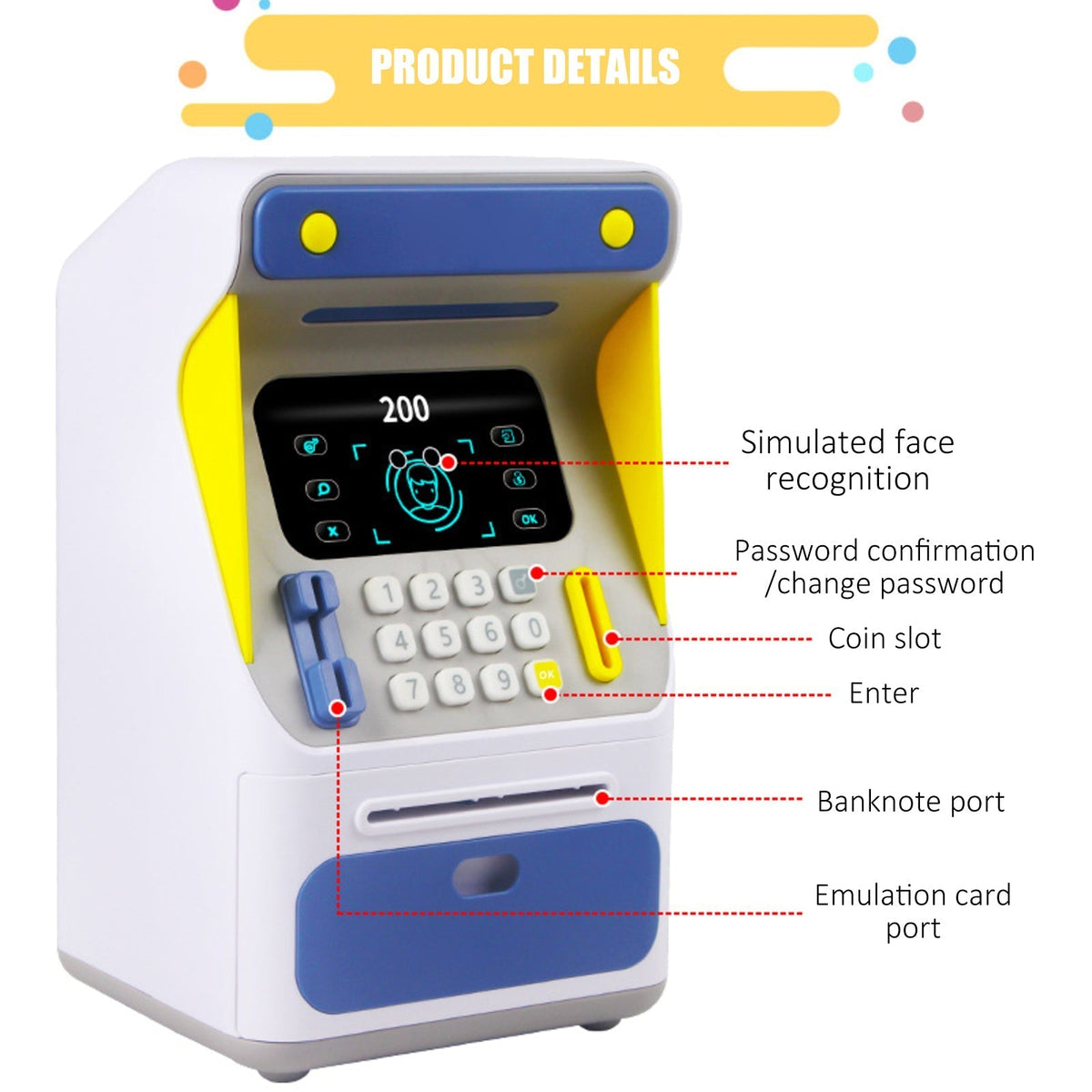 Creative ATM Piggy Bank