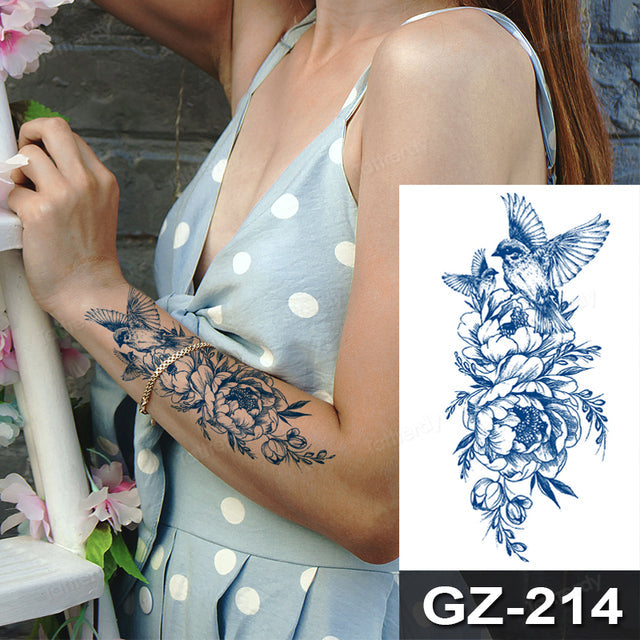 Dreamcatcher Animal Semi-Permanent Temporary Tattoo - Image 1
