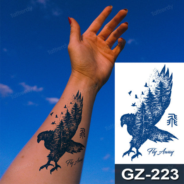 Dreamcatcher Animal Semi-Permanent Temporary Tattoo - Image 8
