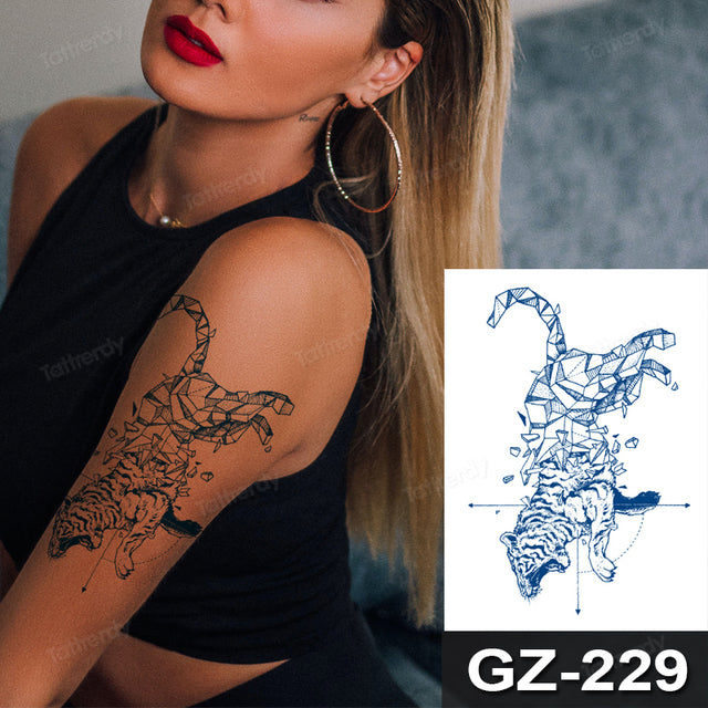 Dreamcatcher Animal Semi-Permanent Temporary Tattoo - Image 21