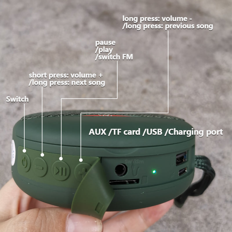 2in1 Earphone Bluetooth Speaker - Image 1