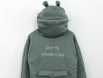 Japanese Style Long Sleeve Frog Hoodie