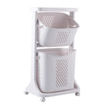 Multi-Layer Hanging Laundry Organizer Basket