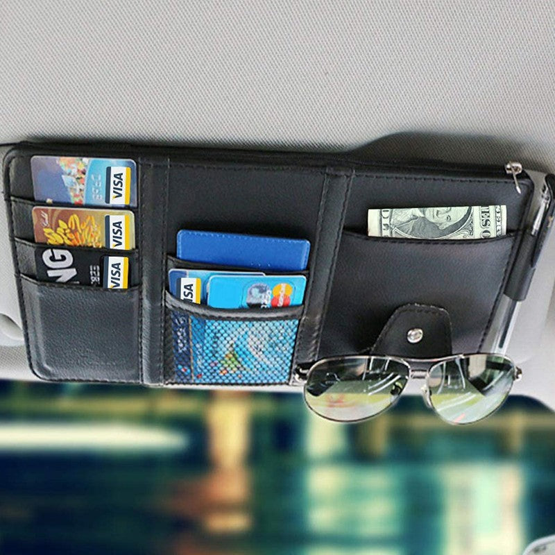 Car Stylish Visor Organizer Pocket - Image 1