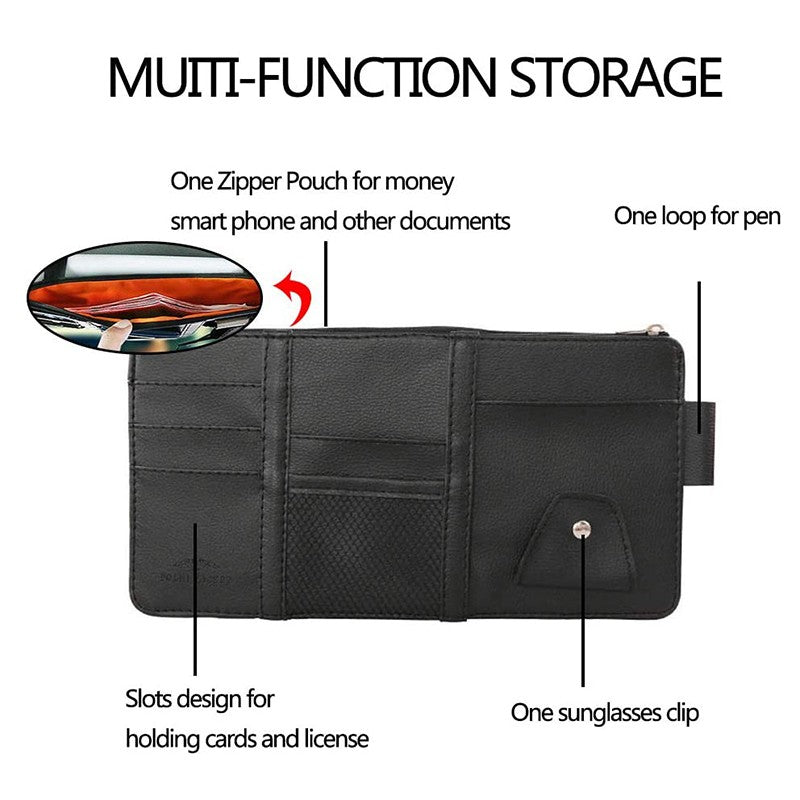 Car Stylish Visor Organizer Pocket - Image 6