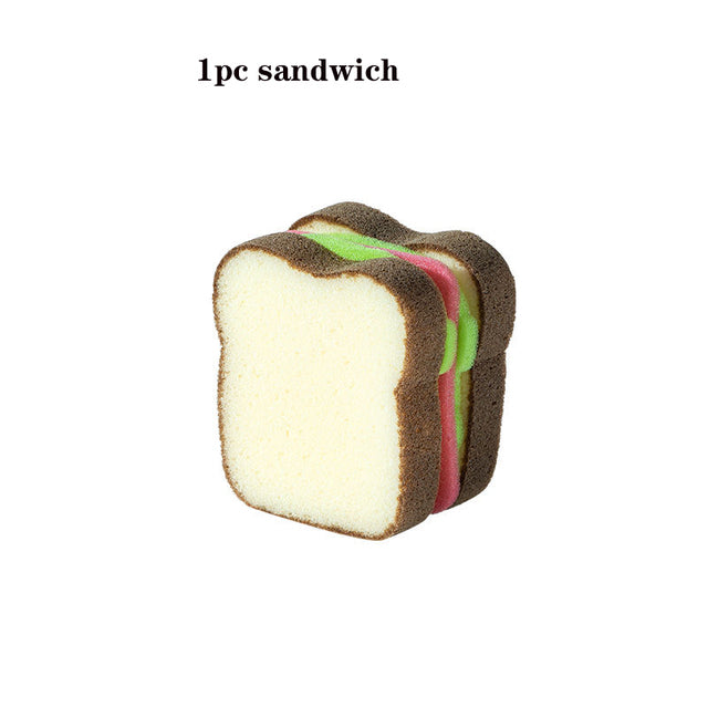 Bread Shape Dishwashing Sponge - Image 8