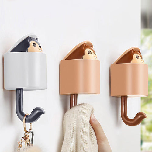 Squirrel Decorative Key Hook Hanger - Image 0