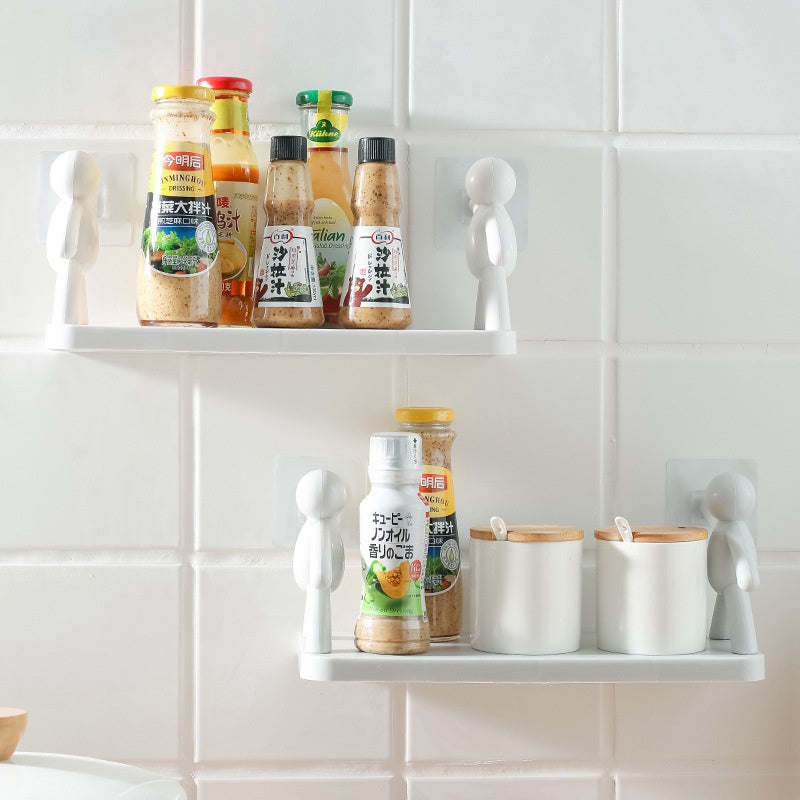 Punch-Free Human Figure Bathroom Shelf - Image 3