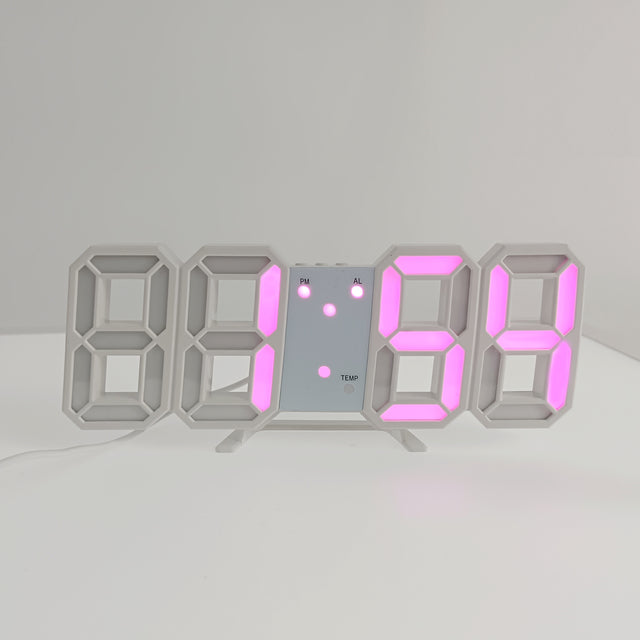 3D LED Modern Digital Alarm Wall Clock - Image 7