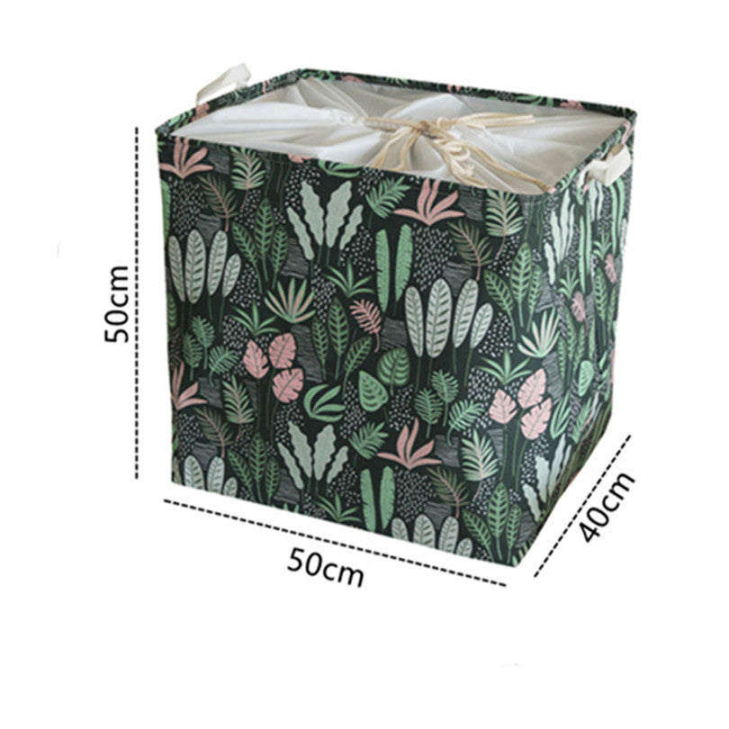 Large Capacity Cotton Foldable Laundry Basket - Image 7