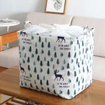 Large Capacity Cotton Foldable Laundry Basket