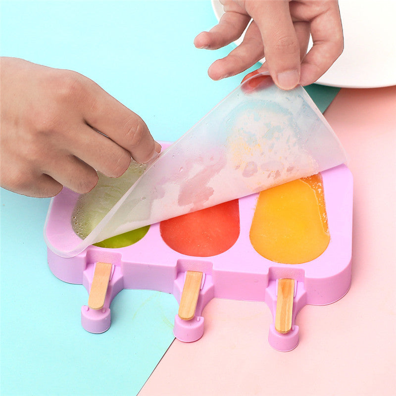 Cute Rabbit Ice Cream Molds