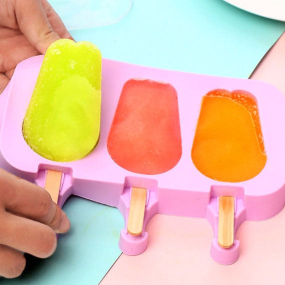 Cute Rabbit Ice Cream Molds