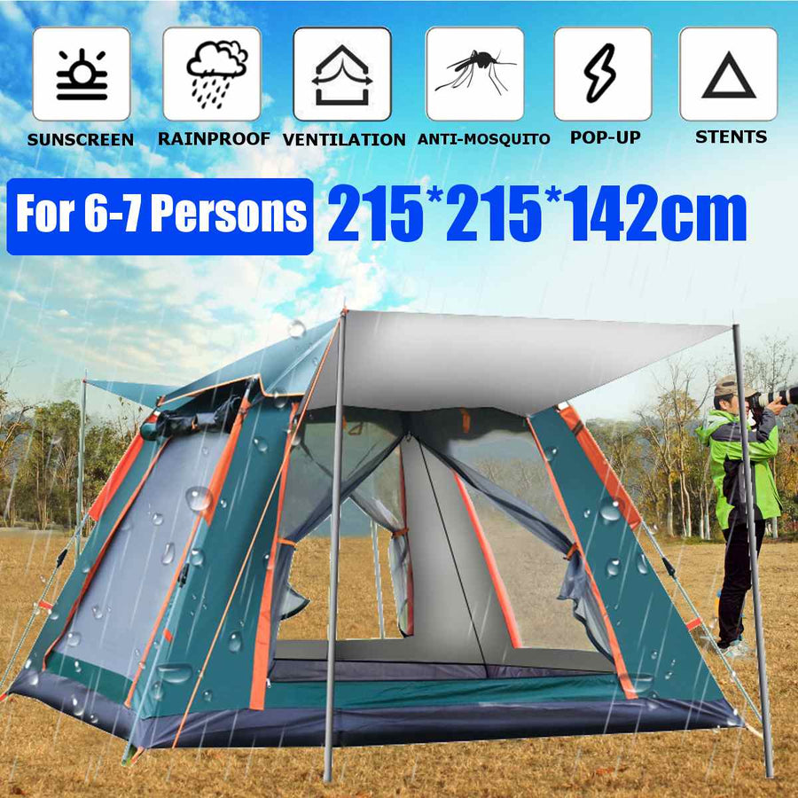 Quick Opening Large Capacity Camping Tent - Image 7