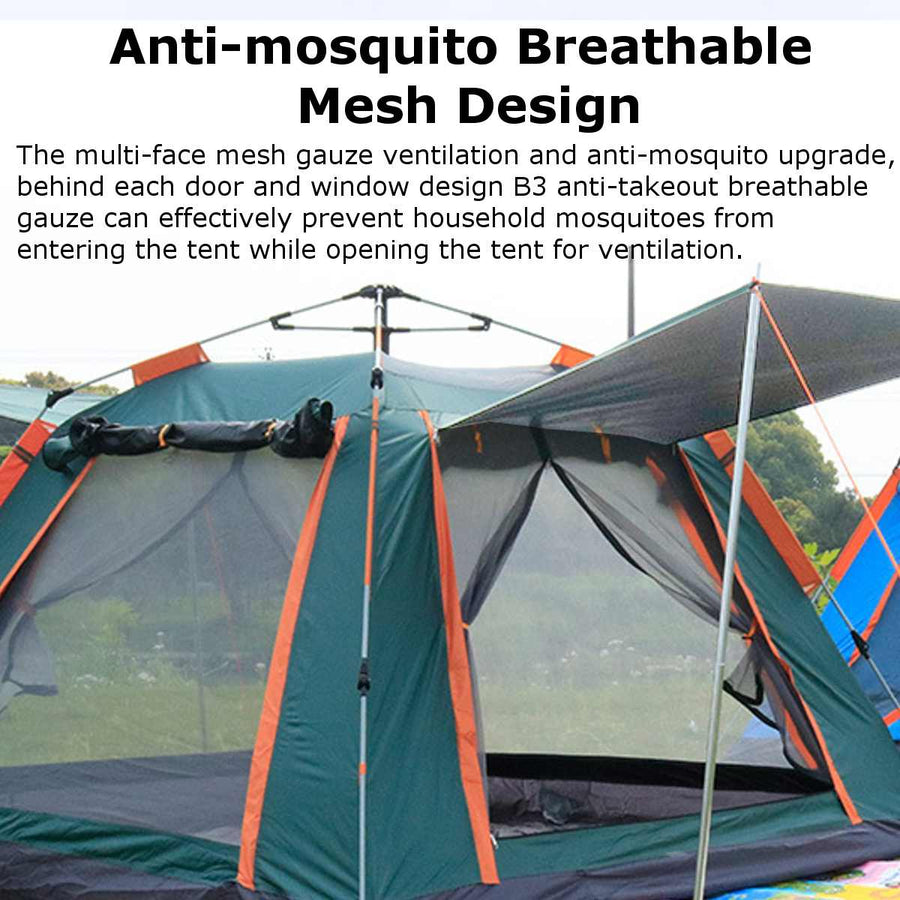 Quick Opening Large Capacity Camping Tent - Image 2