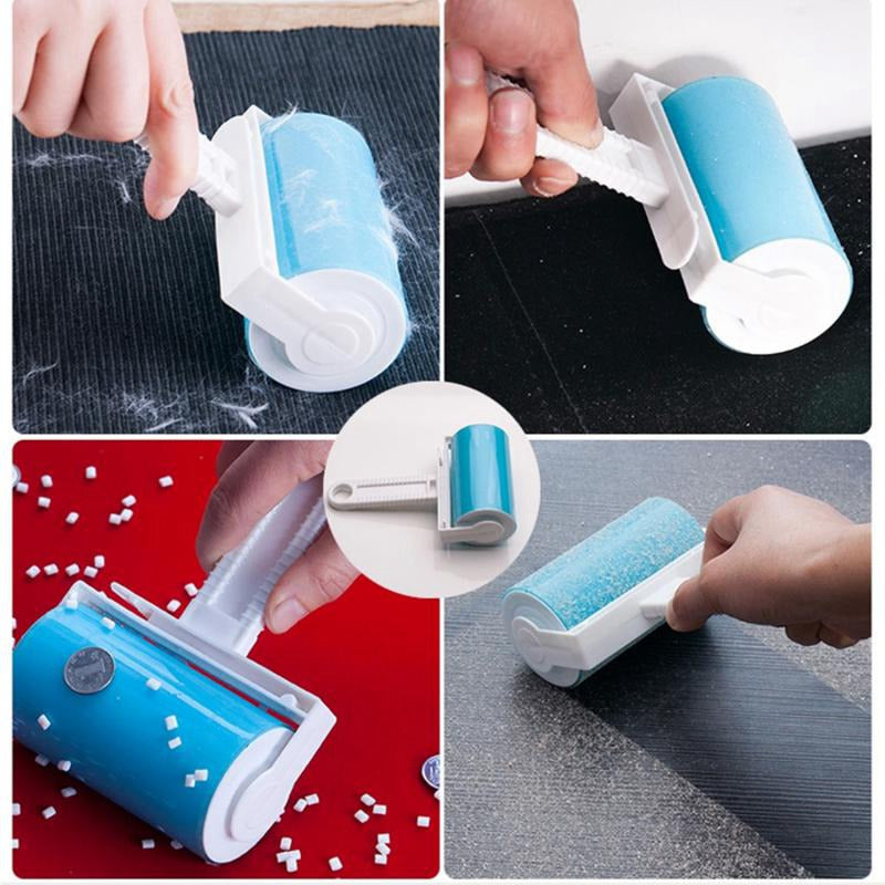 Sticky Washable Dust Lint Cleaning Brush Roller - Image 5