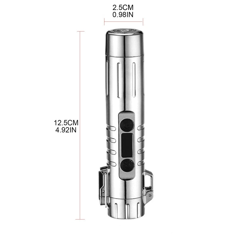 Multifunctional Electric Razor Shaver with Built-in Lighter - Image 10