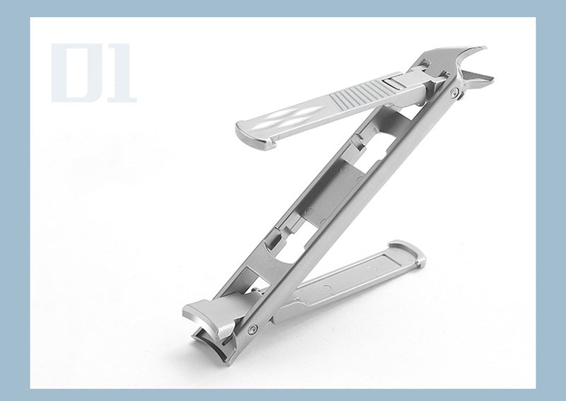 3in1 Stainless Steel Foldable Nail Clipper - Image 4