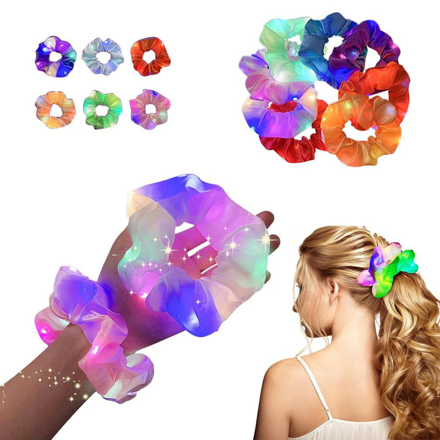 LED Hair Scrunchies - Image 2
