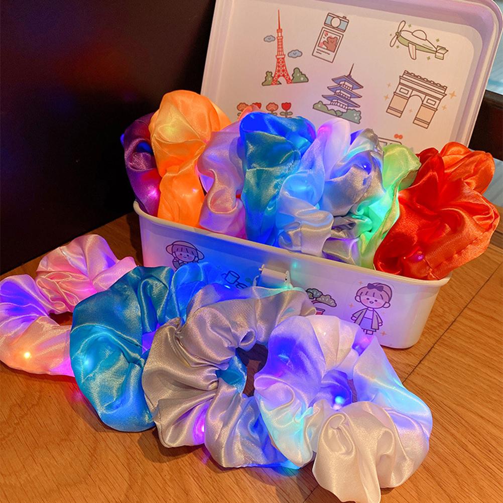 LED Hair Scrunchies