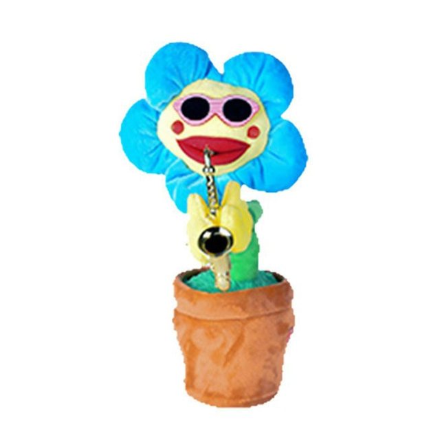 Dancing Plush Saxophone Flower Plant Toy - Image 8