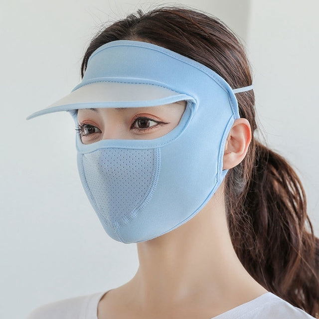 Breathable UV Protection Outdoor Sun Hat Mask - Image 6