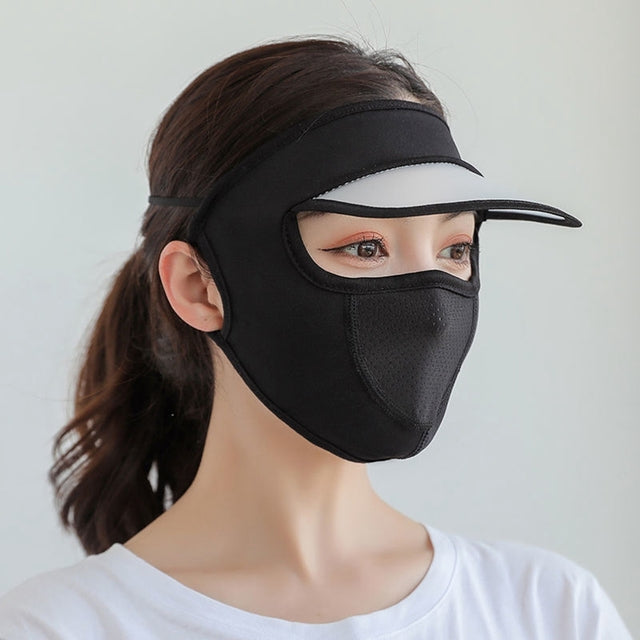 Breathable UV Protection Outdoor Sun Hat Mask - Image 7