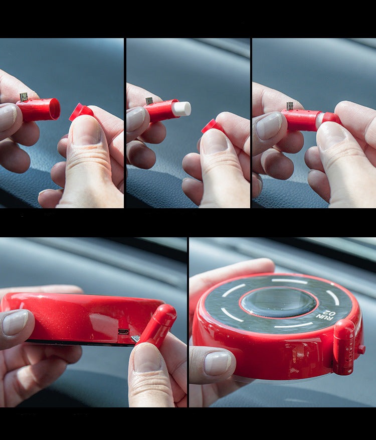Rotating Race Solar Car Air Purifier - Image 4